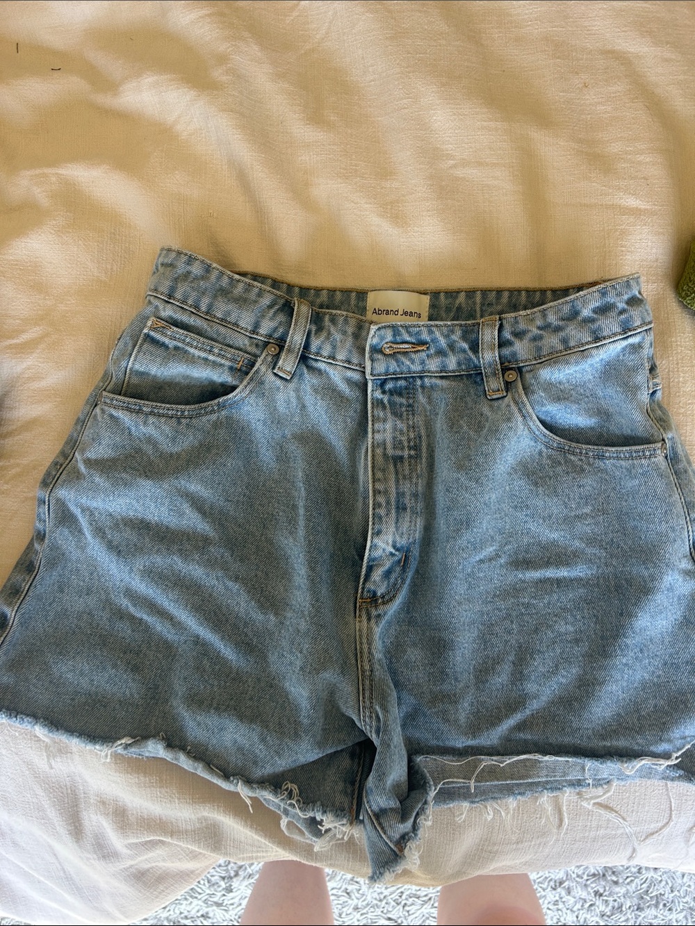 Urban Outfitters Light Wash Denim Cutoff Shorts